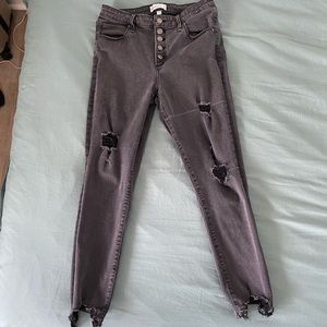 Curve Love High Rise Super Skinny Ankle